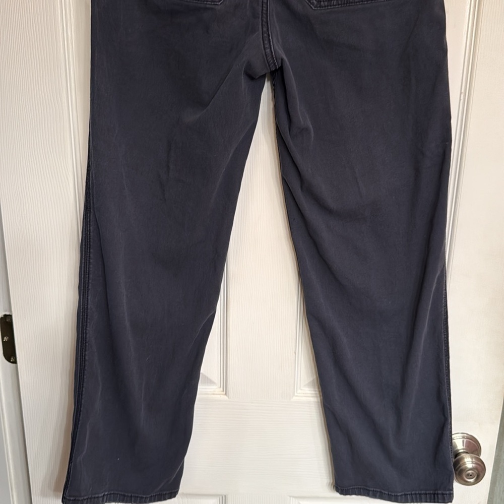 Pilcro Black Cargo Pants Straight Fit Utility Style - Picture 6 of 6